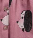 Doggie All Over buttoned woven dress