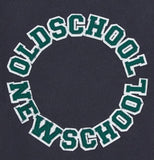 Old School Organic Cotton Sweatshirt and Joggers Black