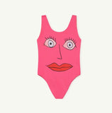 PINK FACE TROUT SWIMSUIT